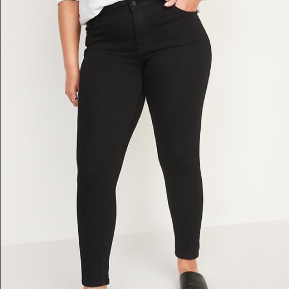 Old Navy Rockstar Super Skinny Jeans Mid Rise For Women Size 14 🤩♥️